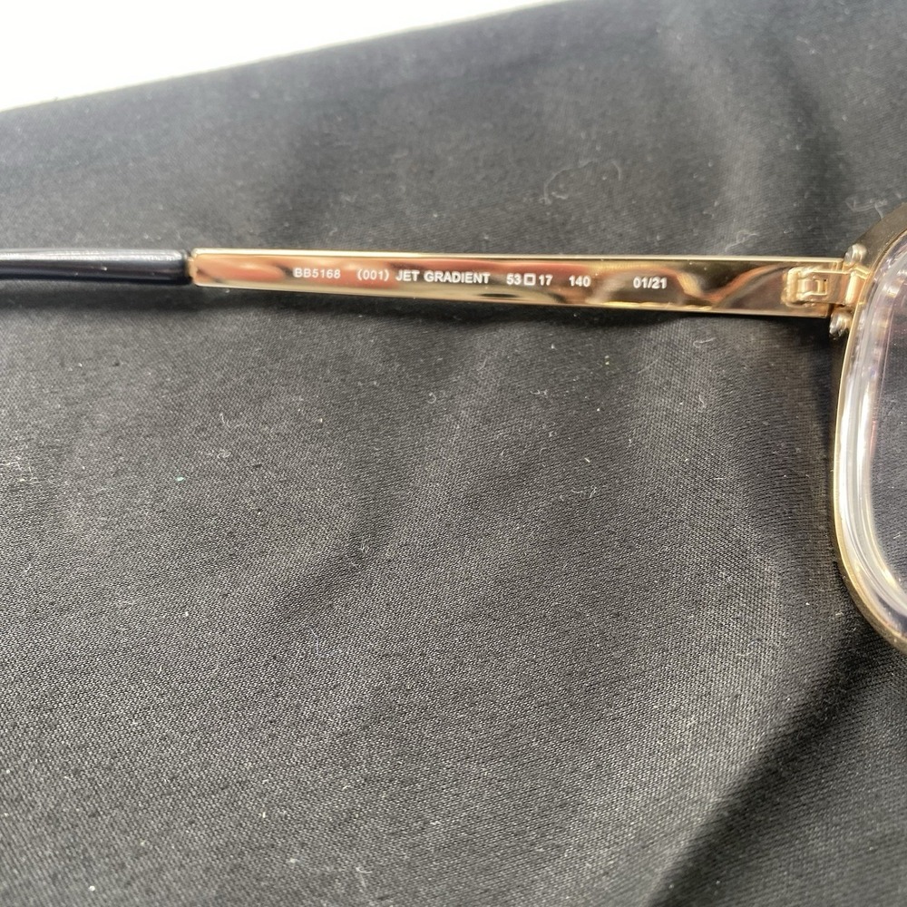 Bebe Eyeglasses Women FRAME ONLY BB5168 Cat Eye 53-17-140 Jet Gradient 536 - Picture 15 of 16